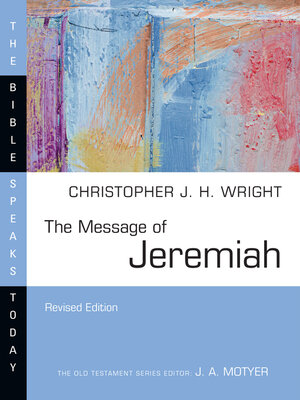 cover image of The Message of Jeremiah